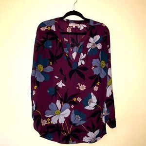 Loft Floral Print Tunic